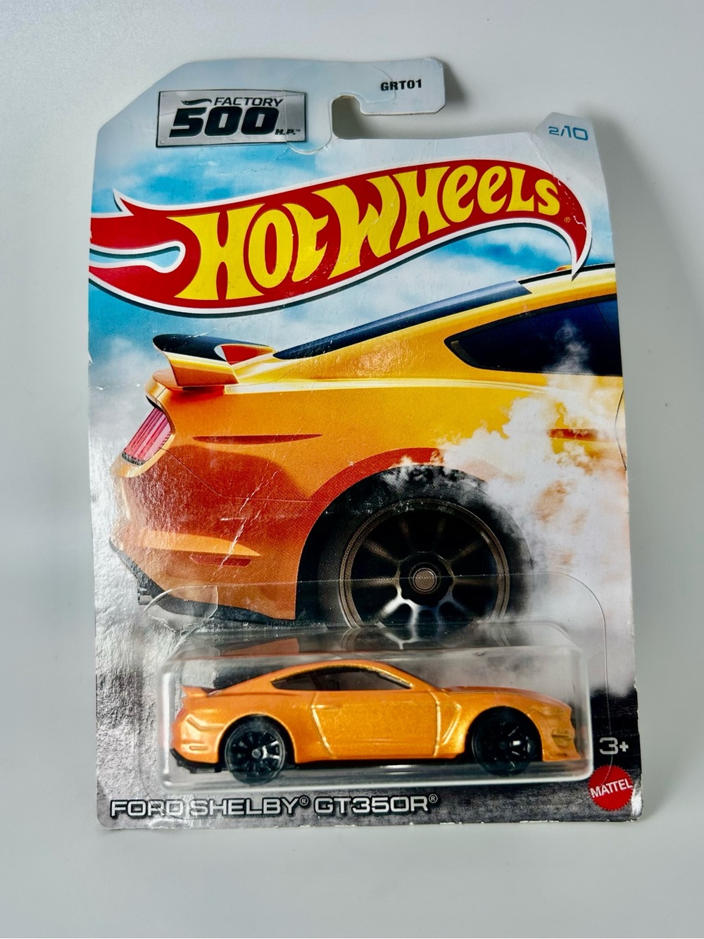 Hot Wheels Factory 500HP Ford Mustang Shelby GT350R Orange Walmart Exclusive NEW